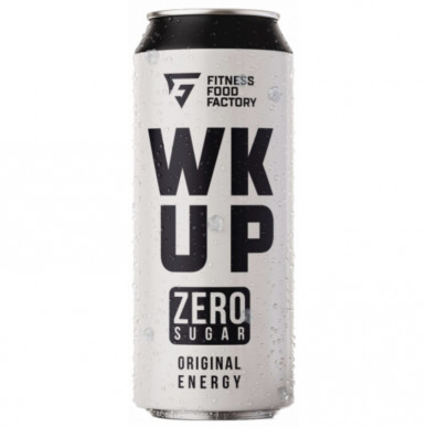 FITNESS FOOD FACTORY Energy Drink WK UP Original, 450 ml – low-calorie product from , buy in SportFit