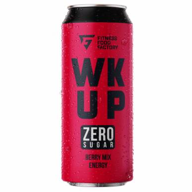 FITNESS FOOD FACTORY Energy Drink WK UP Berry Mix, 450 ml – low-calorie product from , buy in SportFit