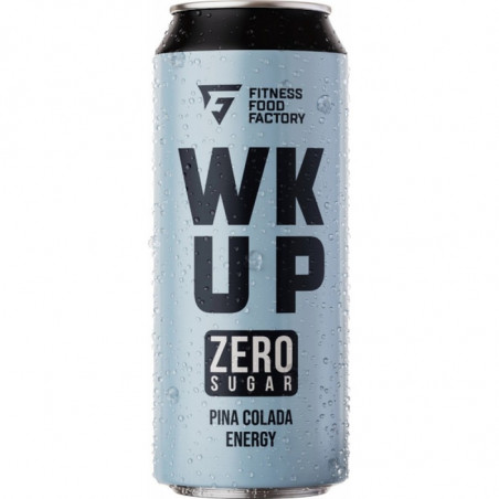FITNESS FOOD FACTORY Energy Drink WK UP Pina Colada, 450 ml