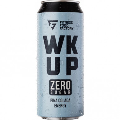FITNESS FOOD FACTORY Energy Drink WK UP Pina Colada, 450 ml – low-calorie product from , buy in SportFit