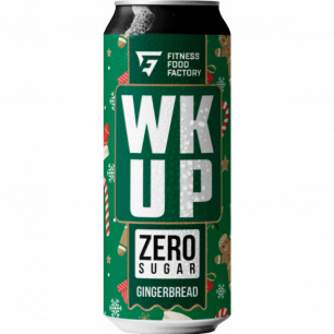 Fitnesa pārtikas rūpnīcas enerģijas dzēriens wk up piparkūkas, 450 ml