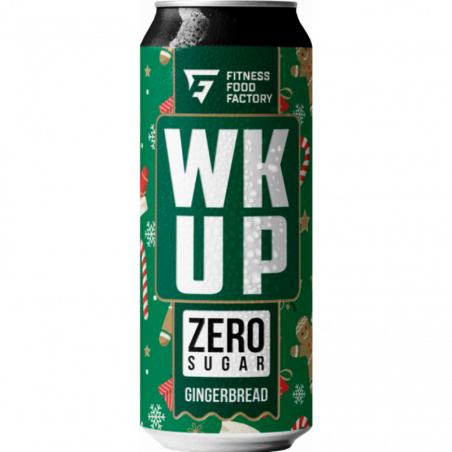 Fitnesa pārtikas rūpnīcas enerģijas dzēriens wk up piparkūkas, 450 ml