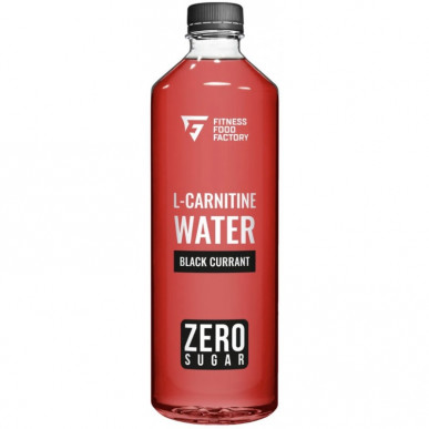 FITNESS FOOD FACTORY Sparkling Drink L-Carnitine 2000 Black Currant, 500 ml – low-calorie product from , buy in SportFit