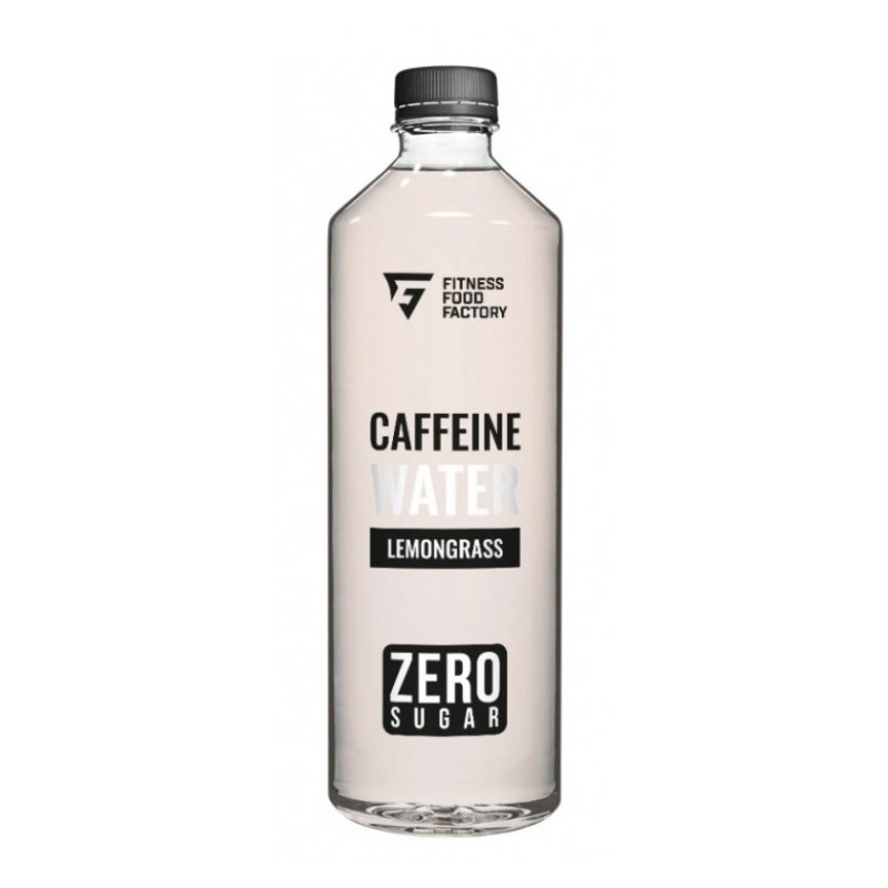 FITNESS FOOD FACTORY Caffeine Water, Lemongrass, 500 ml FITNESS FOOD FACTORY Caffeine Water, Lemongrass, 500 ml
