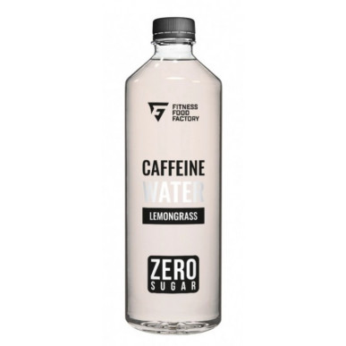 FITNESS FOOD FACTORY Caffeine Water, Lemongrass, 500 ml – low-calorie product from , buy in SportFit