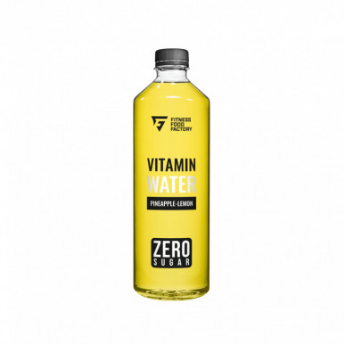 Fitness Food Factory vitamīnu ūdens bez cukura, ananāsi -lemons, 500 ml – madala kalorsusega toode firmalt Fitness Food Factory, osta SportFit-ist