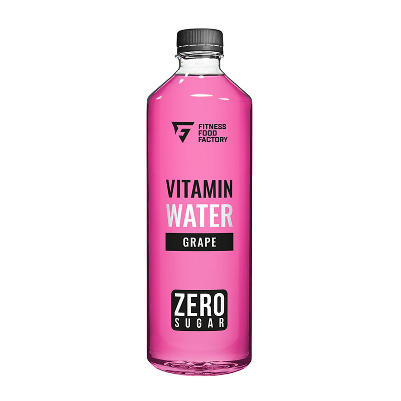 FITNESS FOOD FACTORY Vitamin Water Sugar-Free, Grape, 500 ml FITNESS FOOD FACTORY Vitamin Water Sugar-Free, Grape, 500 ml