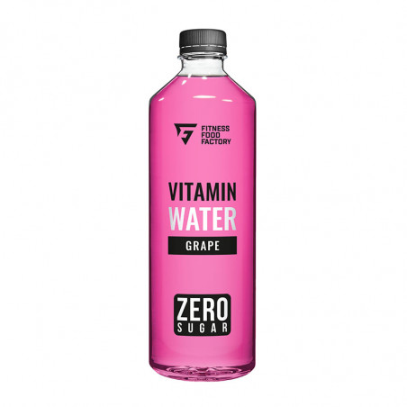 Fitnesa pārtikas fabrika vitamīnu ūdens cukura bez vīnogas, 500 ml