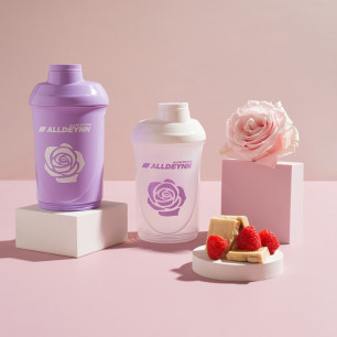 ALLNUTRITION ALLDEYNN Shaker 600+350 ml, violet