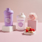 ALLNUTRITION ALLDEYNN Shaker 600+350 ml, violet