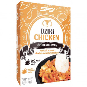 Allnuprition vistas gaļa saldo avotu mērcē ar rīsiem, 300 g