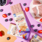 AllNitrition Nutlove olbaltumvielu šokolāde ar kraukšķīgām ogām, 100 g