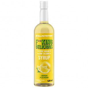 FitKing Delicious SIRRAP ZERO Sitruuna, 420 ml