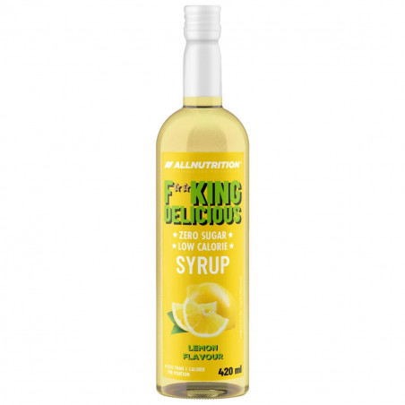 FitKing Delicious SIRRAP ZERO Sitruuna, 420 ml