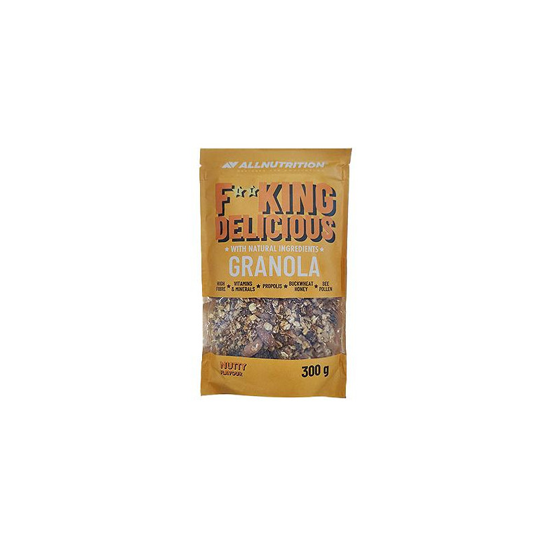 ALLNUTRITION F**KING Delicious Гранола Ореховая, 300 г ALLNUTRITION F**KING Delicious Гранола Ореховая, 300 г