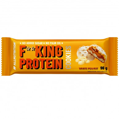 ALLNUTRITION F**KING Протеиновое печенье – Белый арахис, 96 г – низкокалорийный продукт от AllNutrition, купить в SportFit