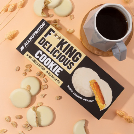 ALLNUTRITION F**KING Протеиновое печенье – Сливочный арахис, 128 г