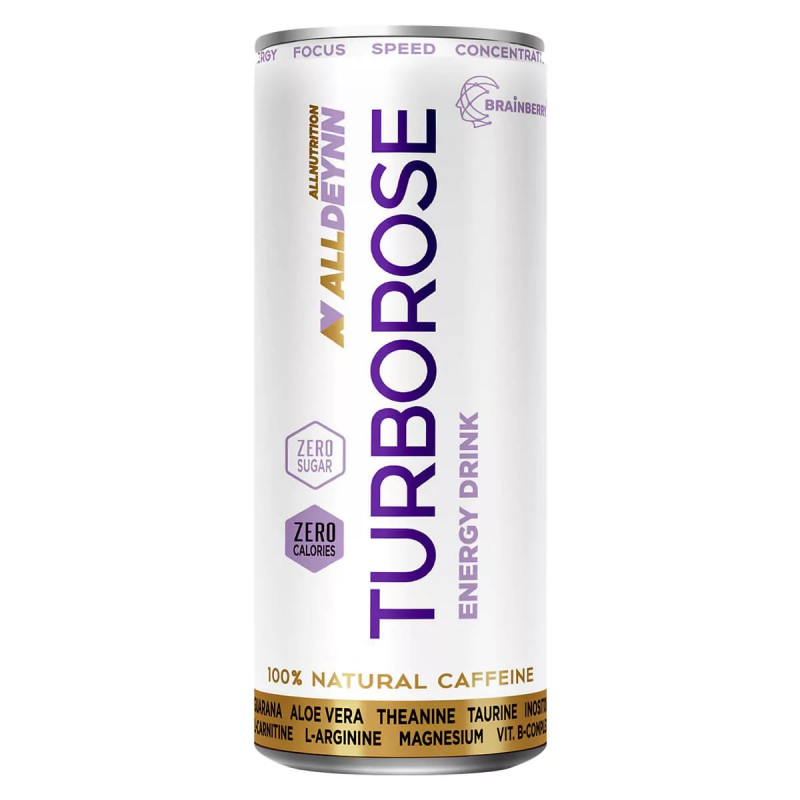 ALLNUTRITION ALLDEYNN Энергетик Turborose – Пайнберри и гуава, 330 мл ALLNUTRITION ALLDEYNN Энергетик Turborose – Пайнберри и гуава, 330 мл