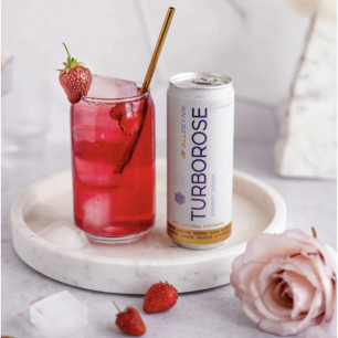 ALLNUTRITION ALLDEYN Energy drink Turborose - Pineberry & guava, 330 ml