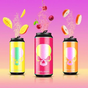 GENIUS NUTRITION WARCRY PWO Energy drink - Cherry iced tea, 330 ml