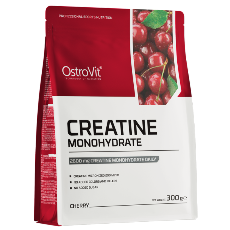 OSTROVIT Kreatiinmonohüdraat, kirss - 300 g OSTROVIT Kreatiinmonohüdraat, kirss - 300 g