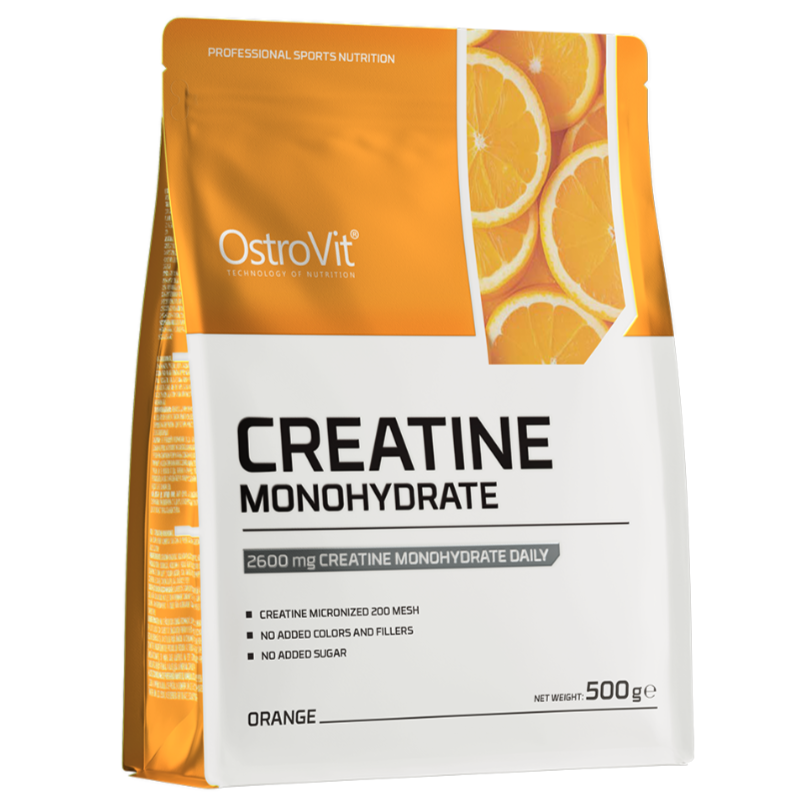 Ostrovit kreatīna monohidrāts, apelsīns - 500 g Ostrovit kreatīna monohidrāts, apelsīns - 500 g