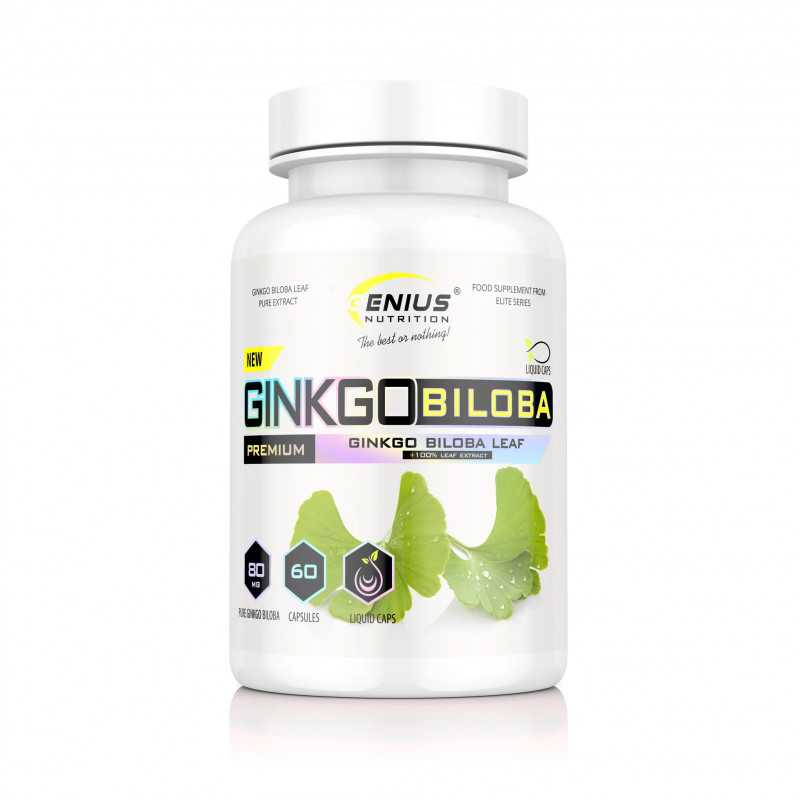 GENIUS NUTRITION GINKGO BILOBA, N60 GENIUS NUTRITION GINKGO BILOBA, N60