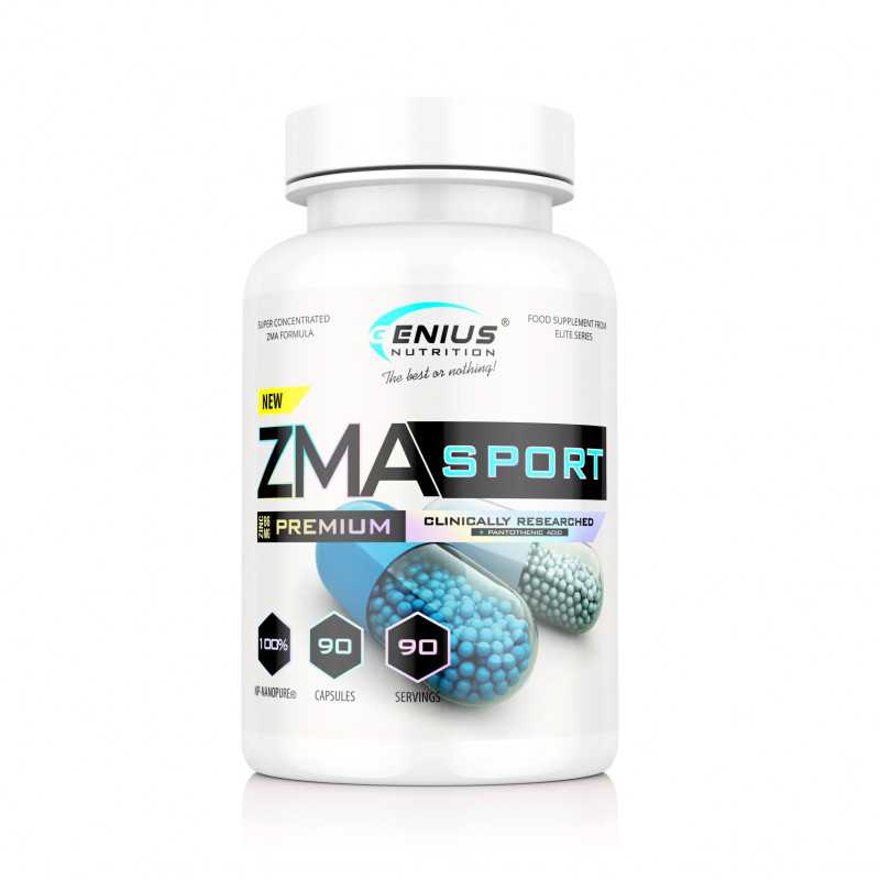 GENIUS NUTRITION ZMA SPORT, N90 GENIUS NUTRITION ZMA SPORT, N90