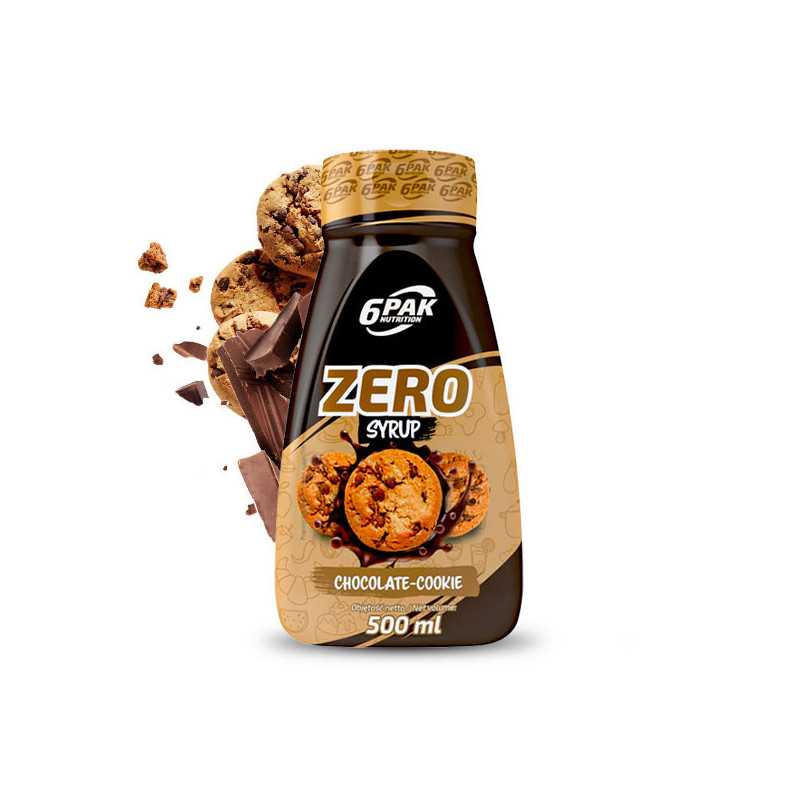 6PAK Сироп ZERO – Шоколадное печенье, 500 мл