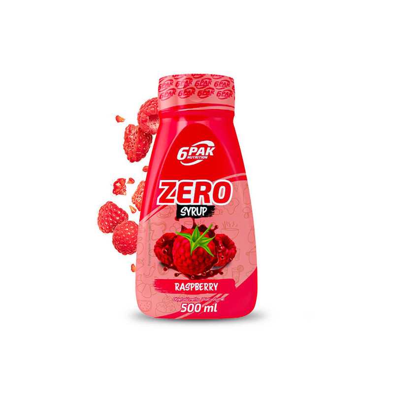 6PAK Сироп ZERO – Малина, 500 мл