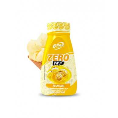 6PAK Сироп ZERO – Адвокат (яичный ликёр), 500 мл – низкокалорийный продукт от 6PAK Nutrition, купить в SportFit