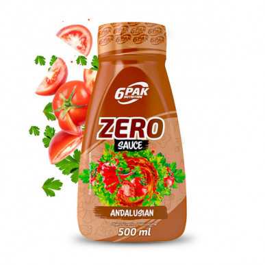 6PAK Соус ZERO – Andalusian, 500 мл – низкокалорийный продукт от 6PAK Nutrition, купить в SportFit