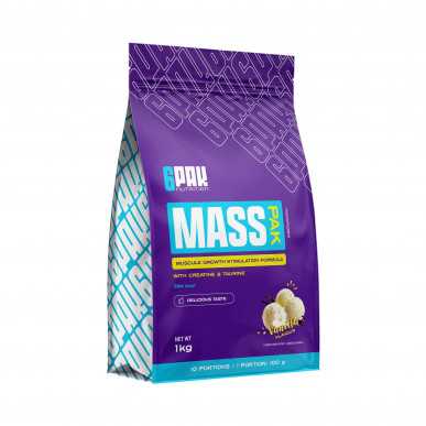 6PAK MASS PAK Gainer - Vanilla, 1000g – low-calorie product from 6PAK Nutrition, buy in SportFit