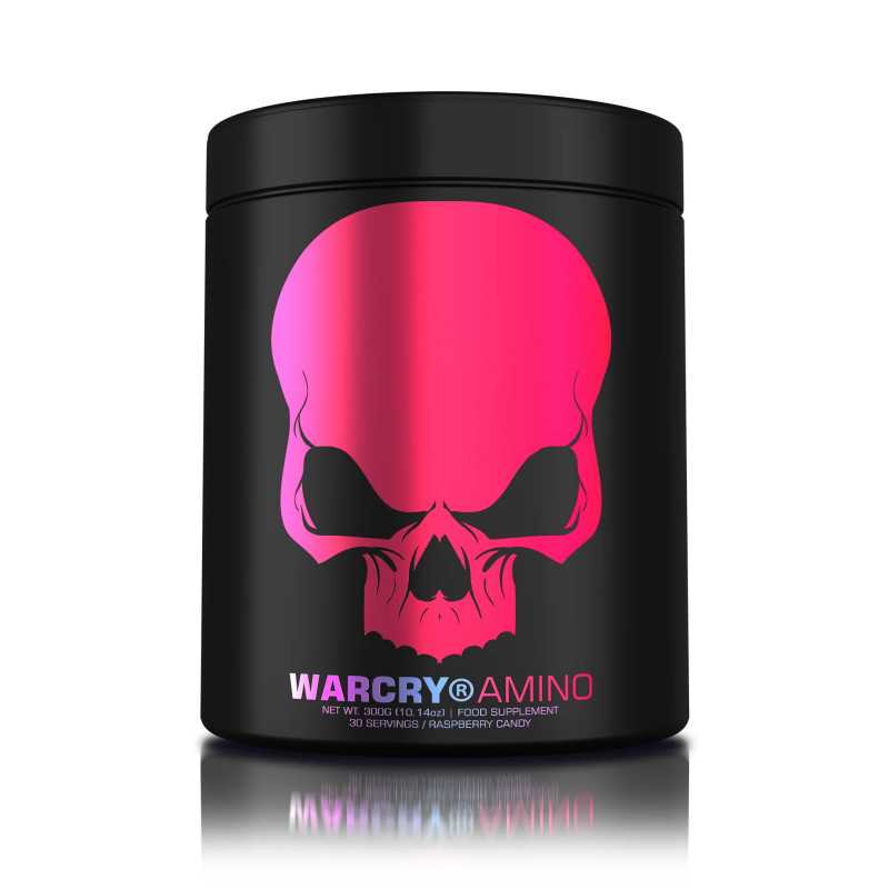 GENIUS NUTRITION WARCRY® AMINO, amino acids, Raspberry, 300 g GENIUS NUTRITION WARCRY® AMINO, amino acids, Raspberry, 300 g