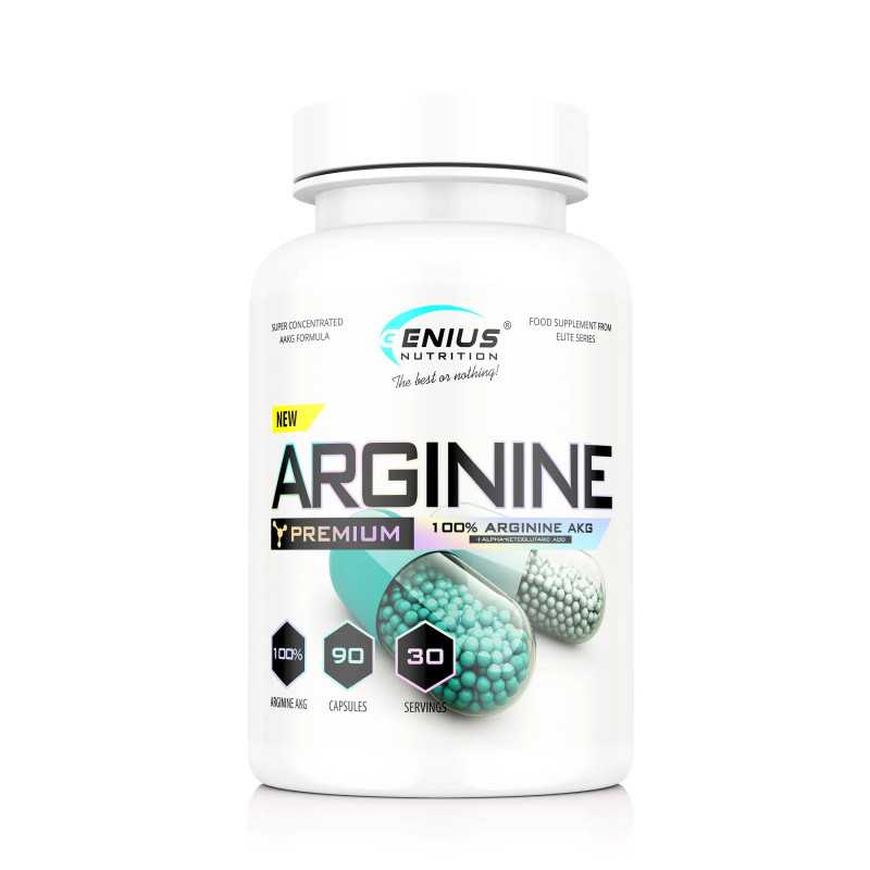 GENIUS NUTRITION Arginine AKG, N90 GENIUS NUTRITION Arginine AKG, N90