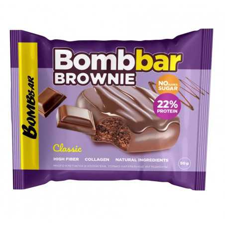 BOMBBAR Glasuuritud küpsis "Classic Brownie", 50 g