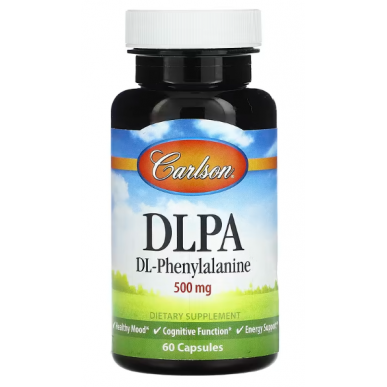 CARLSON DLPA, 500 мг, N60 – низкокалорийный продукт от Carlson, купить в SportFit