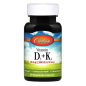 Carlson vitamīns D3 + K2, N60