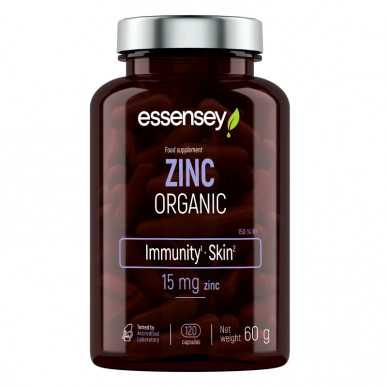 ESSENSEY Цинк органический, N120 – низкокалорийный продукт от Essensey, купить в SportFit