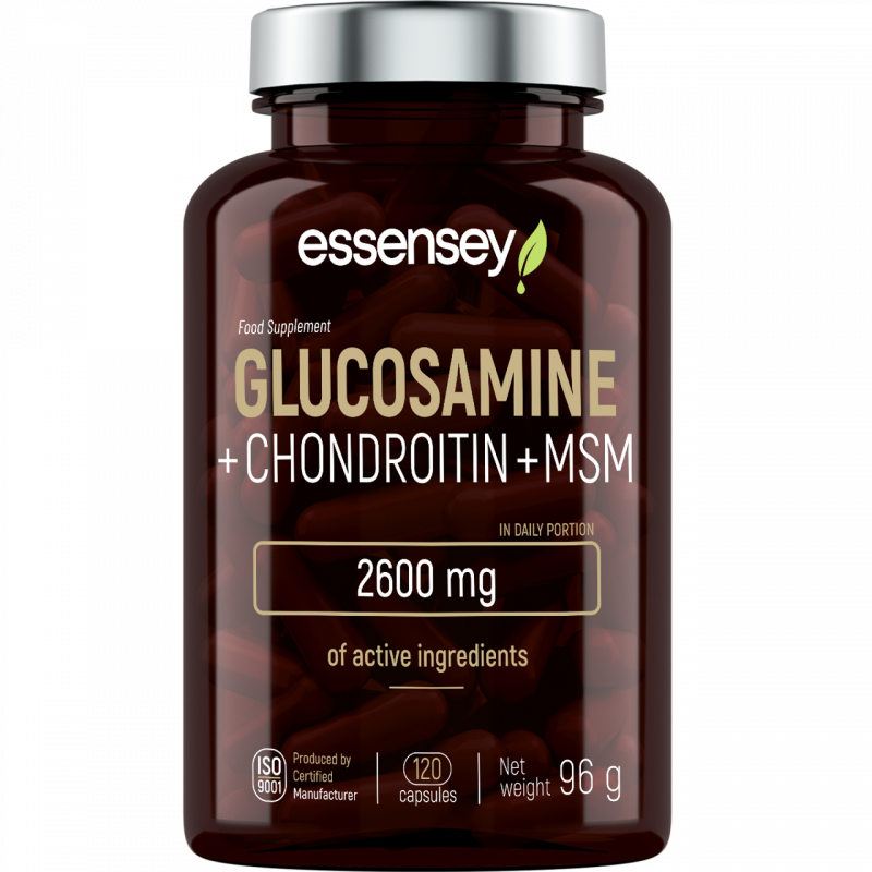 ESSENSEY Glucosamine+Chondroitin+MSM, N120 ESSENSEY Glucosamine+Chondroitin+MSM, N120