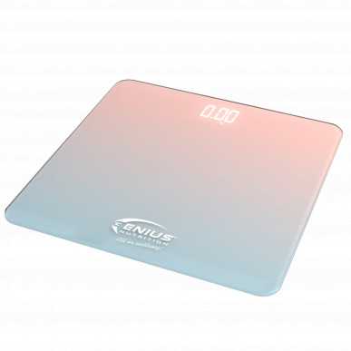 GENIUS NUTRITION Digital Body Fat Scale, pink-blue – low-calorie product from Genius Nutrition, buy in SportFit