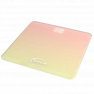 GENIUS NUTRITION Digital Body Fat Scale, pink-yellow – low-calorie product from Genius Nutrition, buy in SportFit