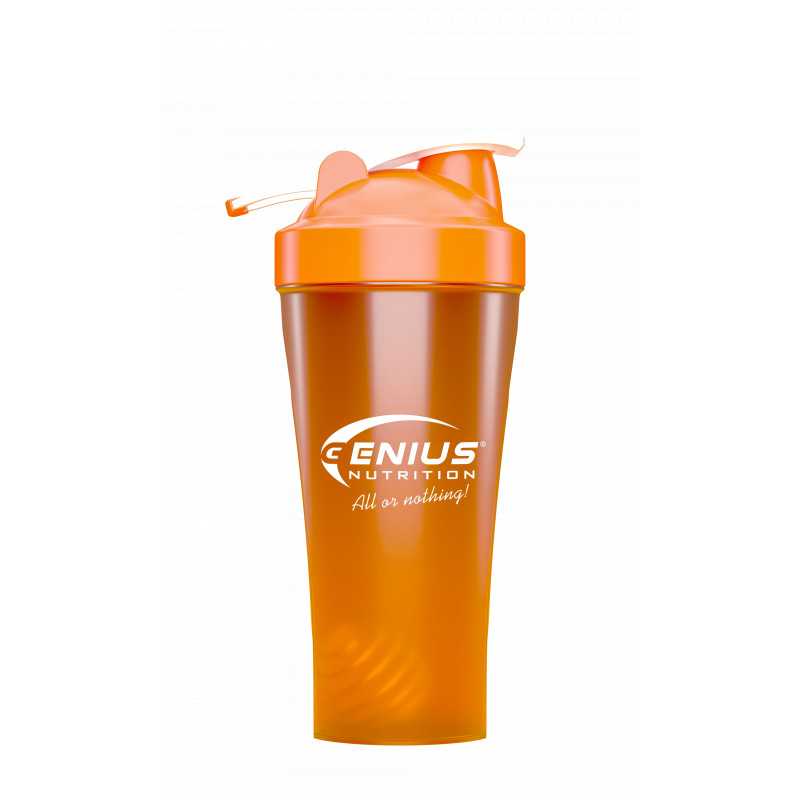 GENIUS NUTRITION Shaker 600ml, Orange GENIUS NUTRITION Shaker 600ml, Orange