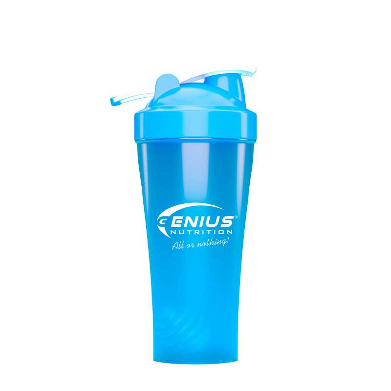 GENIUS NUTRITION Shaker 600ml, Blue GENIUS NUTRITION Shaker 600ml, Blue