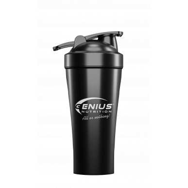 GENIUS NUTRITION Шейкер 600 мл, чёрный – низкокалорийный продукт от Genius Nutrition, купить в SportFit