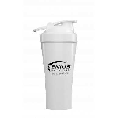 GENIUS NUTRITION Shaker 600ml, white – low-calorie product from Genius Nutrition, buy in SportFit