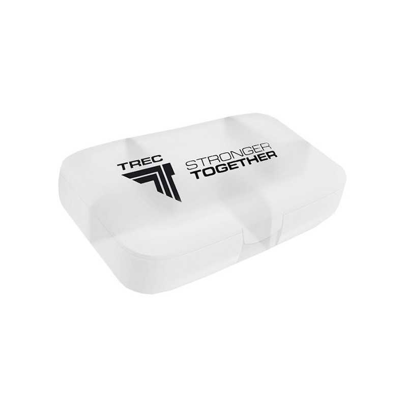 TREC NUTRITION Таблетница Stronger Together, прозрачная TREC NUTRITION Таблетница Stronger Together, прозрачная