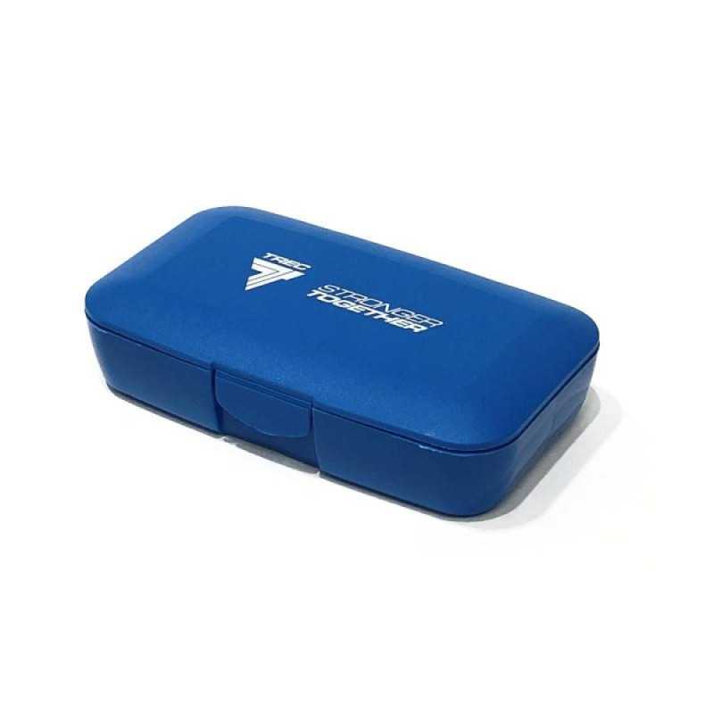 TREC NUTRITION Pillbox Stronger Together, blue TREC NUTRITION Pillbox Stronger Together, blue