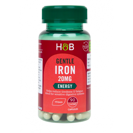Holland & Barrett dzelzs 20 mg, N90