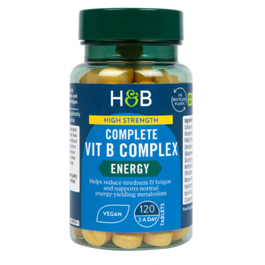 HOLLAND&BARRETT High Strength Complete Vit B Complex, N120 – low-calorie product from Holland&Barrett, buy in SportFit